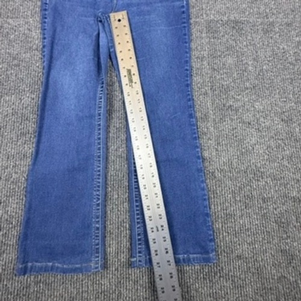 Seven7 Women's High-Rise Tummyless Slim Bootcut Jeans Denim Size 12 London Wash - Picture 6 of 14